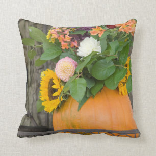 Autumn Pumpkin Bouquet Kussen