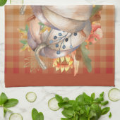 Autumn Pumpkin Bouquet Theedoek (Gevouwen)