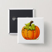 Autumn Pumpkin Button (Voorkant /achterkant)