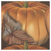 Autumn Pumpkin Halloween Stof (Close Up)