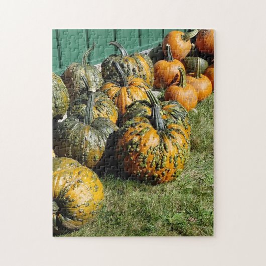 Autumn Pumpkin Harvest Legpuzzel (Verticaal)