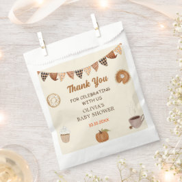 Autumn Pumpkin Herfst Baby shower Bedankzakje