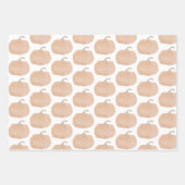 Autumn Pumpkin Herfst Gift Wrap Paper (Voorkant 3)