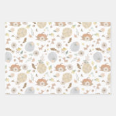 Autumn Pumpkin Herfst Gift Wrap Paper (Voorkant)