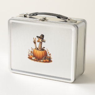 Autumn Pumpkin Herfst Giraffe Thanksgiving Womens