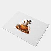 Autumn Pumpkin Herfst Giraffe Thanksgiving Womens  Deurmat (Schuin)