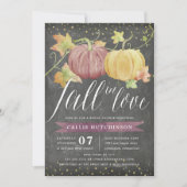 Autumn Pumpkin | HERFST VRIJGEZELLENFEEST Kaart (Voorkant)