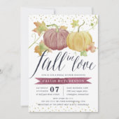 Autumn Pumpkin | HERFST VRIJGEZELLENFEEST Kaart (Voorkant)