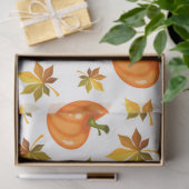 Autumn Pumpkin Leaves Tissue Paper | Weefselpapier Tissuepapier (Geschenk)