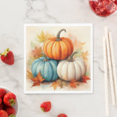 Autumn Pumpkin Luncheon Servet (Insitu)