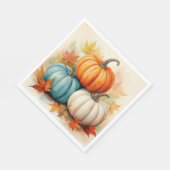 Autumn Pumpkin Luncheon Servet (Hoek)
