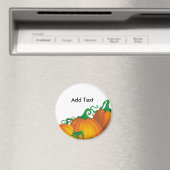 Autumn Pumpkin  Magnet (Insitu (Vaatwasser))