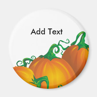 Autumn Pumpkin  Magnet