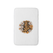 Autumn Pumpkin Mama Badmat (Voorkant Verticaal)