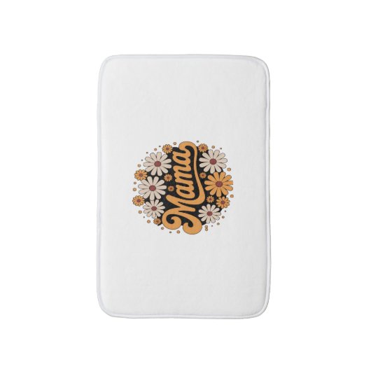 Autumn Pumpkin Mama Badmat (Voorkant Verticaal)