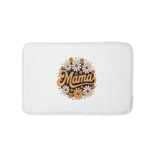 Autumn Pumpkin Mama Badmat (Voorkant)