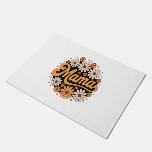 Autumn Pumpkin Mama Deurmat (Schuin)