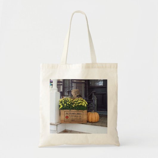 Autumn Pumpkin - Martha's Vineyard Canvas tas (Voorkant)