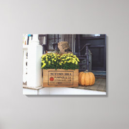 Autumn Pumpkin - Martha's wijngaard Canvas Afdruk