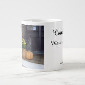 Autumn Pumpkin - Martha's wijngaard Grote Koffiekop (Voorkant)