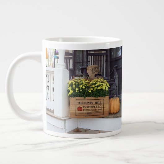 Autumn Pumpkin - Martha's wijngaard Grote Koffiekop (Links)