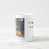 Autumn Pumpkin - Martha's wijngaard Porselein Kop (Voorkant)