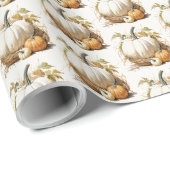 Autumn Pumpkin Patch Cadeaupapier (Rol Hoek)