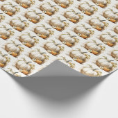 Autumn Pumpkin Patch Cadeaupapier (Hoek)