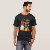 Autumn Pumpkin Patch Gnome Fall Family Pajama Than T-shirt (Voorkant volledig)