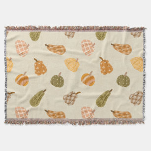 Autumn Pumpkin Patch – Rustic Herfst Co Deken