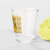 Autumn Pumpkin Pattern Shot Glass Party Favor Glas (Rechts)