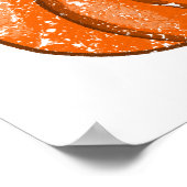 Autumn Pumpkin Persoonlijke naam Poster (Hoek)