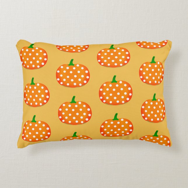 Autumn Pumpkin Pillow Decoratief Kussen (Voorkant)