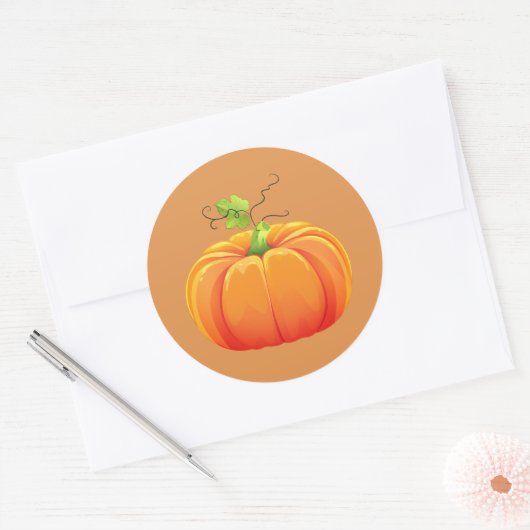 Autumn Pumpkin Stickers (Envelop)