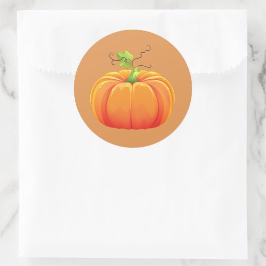 Autumn Pumpkin Stickers (Tas)