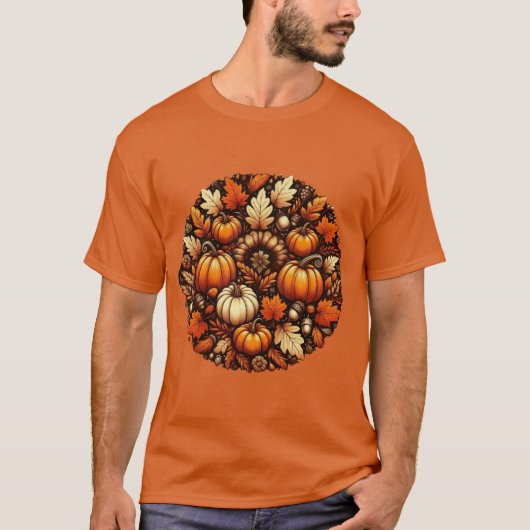 Autumn Pumpkin T-shirt (Voorkant)