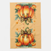 Autumn Pumpkin Theedoek (Verticaal)