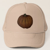 Autumn Pumpkin Trucker Pet (Voorkant)