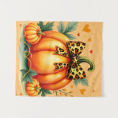 Autumn Pumpkin Wandkleed (Voorkant (horizontaal))
