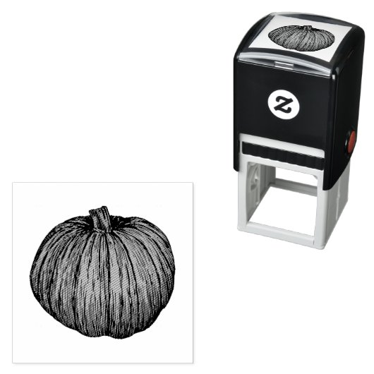 Autumn Pumpkin Zelfinktende Stempel (In situ)