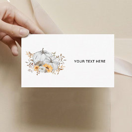 Autumn Pumpkins Aangepaste notities Behuizing Kaar