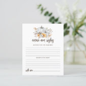 Autumn Pumpkins advies en wenskaart (Staand voorkant)