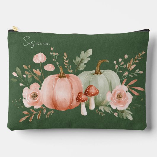 Autumn Pumpkins and Flowers Etui (Voorkant)