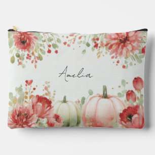 Autumn Pumpkins and Flowers Etui