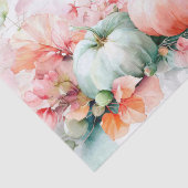 Autumn Pumpkins and Flowers Fall Decoupage Tissuepapier (Detail)