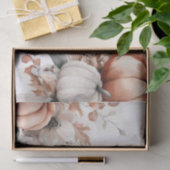 Autumn Pumpkins and Flowers Fall Pattern Decoupage Tissuepapier (Geschenk)