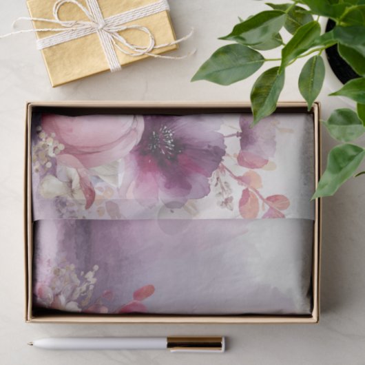 Autumn Pumpkins and Flowers Fall Pattern Decoupage Tissuepapier (Geschenk)