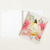 Autumn Pumpkins and Flowers Planner (Display)