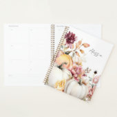 Autumn Pumpkins and Flowers Planner (Display)