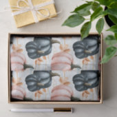 Autumn Pumpkins and Leaves Fall Pattern Decoupage Tissuepapier (Geschenk)